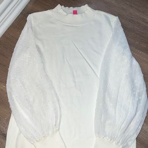 Vince Camuto White Sweater